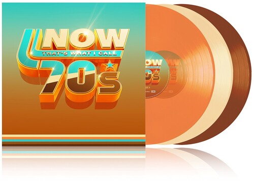 Various Artists: Now That's What I Call The 70's / Various - Orange, Beige & Brown Colored Vinyl / RECORD