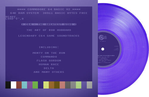 Rob Hubbard: C64 Greatest Sids: The Art Of Rob Hubbard - Limited To 100 Handnumbered Edition (Purple Vinyl) - VINYL