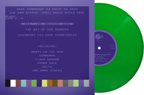 Rob Hubbard: C64 Greatest Sids: The Art Of Rob Hubbard - Limited To 100 Handnumbered Edition (Light Green Vinyl) - VINYL