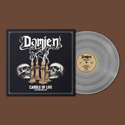 Damien: Candle of Life (the 1992 Demo Tape) - Grey - VINYL