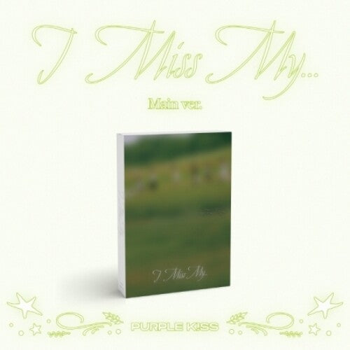 Purple Kiss: I Miss My... - Main Version - incl. 96pg Photonook, Folded Poster, Ornament Card, 3-Cut Photo, Sticker, Photocard + Accordion Lyrics Card - CD