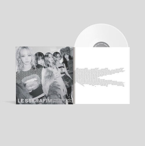 Le Sserafim: 'EASY-CRAZY-HOT' SPECIAL VINYL [SILVER WHITE] / RECORD