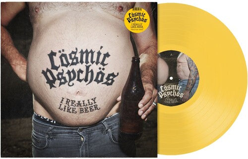 Cosmic Psychos: I Really Like Beer - Pale Ale Yellow / RECORD