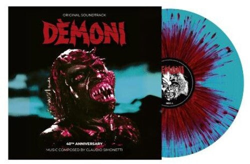 Claudio Simonetti: Demoni: 40th Anniversary (Original Soundtrack) - Splatter Colored Vinyl - VINYL