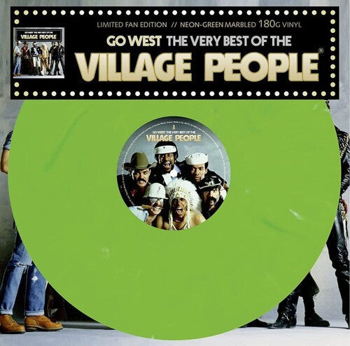 The Village People: Go West: The Very Best Of The Village People - Neon Green Colored Vinyl  / Vinyl LP