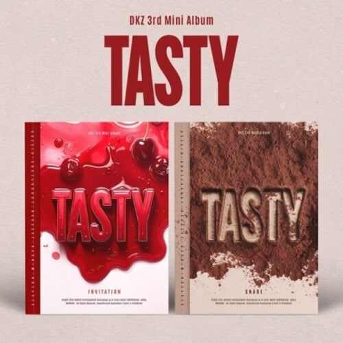 DKZ: Tasty - Random Cover - incl. 64pg Photobook, 3 Photocards, Sticker, Bookmark, Message Card + Folded Poster - CD
