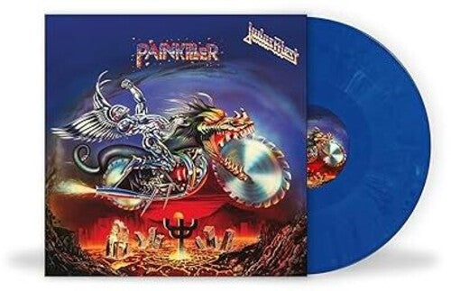 Judas Priest: Painkiller - NAD Blue & Blue White Marble Vinyl / RECORD