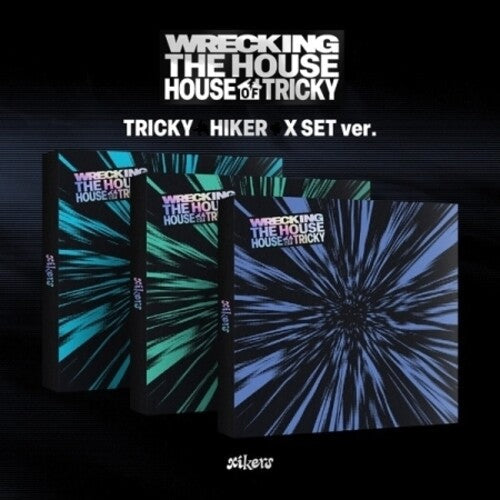 xikers: House Of Tricky : Wrecking The House - Random Cover - incl. Photobook, Envelope, Folded Poster, Sticker, 2 Photocards + Magnet - CD