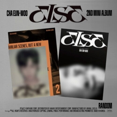 Cha Eun Woo: Else - Random Cover - incl. Photobook, Postcard, Instant Photo, Sticker, Postcard, 2 Stickers, Poster + More - CD