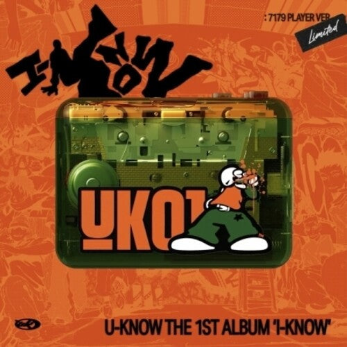 U-Know Yoonho: I-Know - 7179 Player Version - Limited - Cassette Player, Cassette Tape, Wired Headphones, C-Type Cable, Booklet, Tape Custom Sticker, QR Card + 2 Photocards - CASSETTES