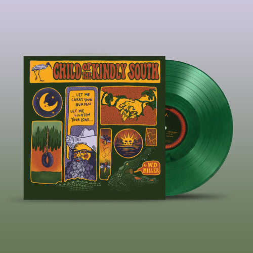 W.D. Miller: Child of the Kindly South - Green  / Vinyl LP
