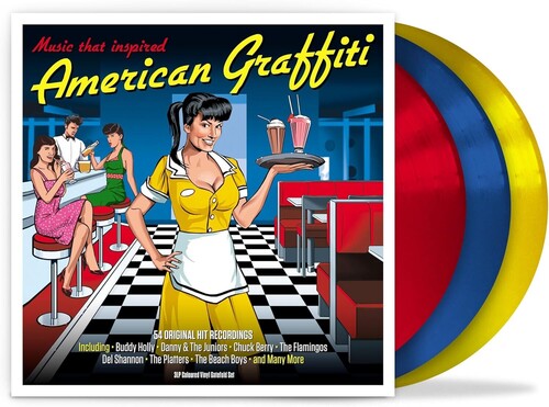 American Graffiti / Various: American Graffiti / Various - Red, Blue & Yellow Vinyl / RECORD