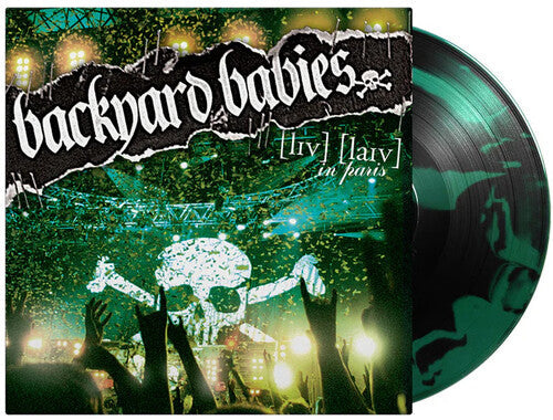 Backyard Babies: Live Live In Paris - Limited 180-Gram Black with Green Inkspot Colored Vinyl / RECORD