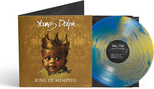 Young Dolph: King of Memphis (10 Yr Anniversary) Royalty Blue/Gold / RECORD