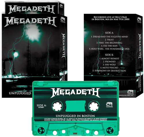 Megadeth: Unplugged In Boston - CASSETTES