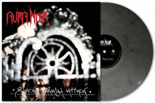 Aura Noir: Black Thrash Attack - 30th Anniversary Silver & Black Marble Vinyl - VINYL