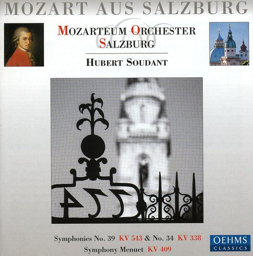 W.a. Mozart: Symphonies 39 & 34: Mozart Aus Salzburg 1  { CD }