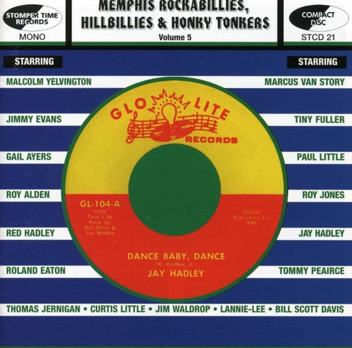Various Artists: Memphis Rockabillies Hillbillies and Honky Tonkers  { CD }