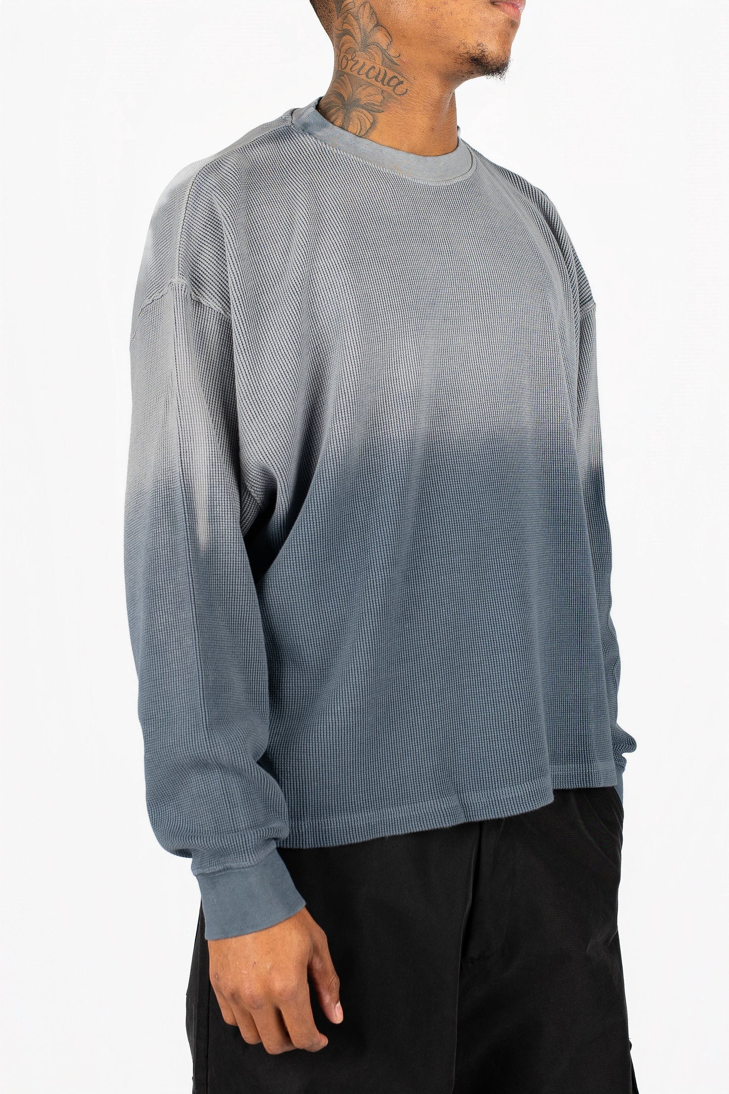 Sun-Dried Baby Waffle Knit Long Sleeve