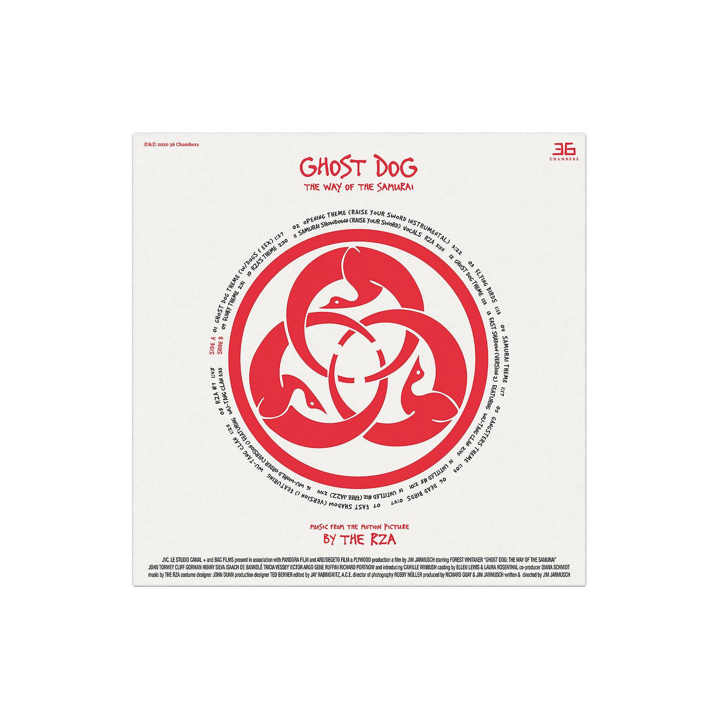 RZA: Ghost Dog - Original Motion Picture Score - Deluxe Edition Vinyl / RECORD