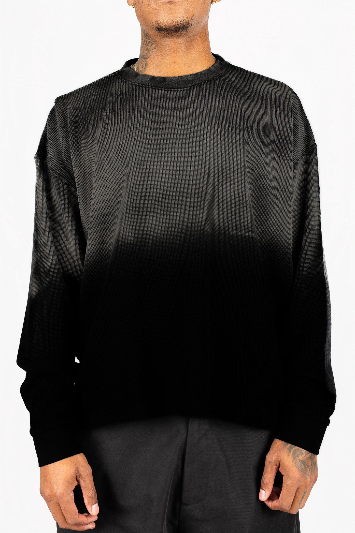 Sun-Dried Baby Waffle Knit Long Sleeve